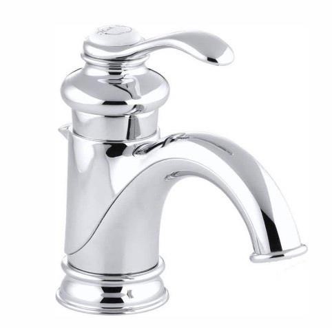 KOHLER Fairfax Mid-Arc Bathroom Vessel Sink Faucet