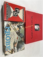 (3) Vintage Board Games Perquackey, Probe & More