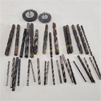 Collection of Various Sizes of Drill Bits & More