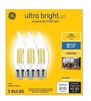 3 Packs of LED Bulbs