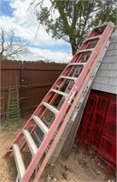12' Fiberglass Aluminum Ladder