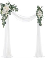 $105 Arch Flowers with Drapes Kit