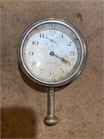 Antique Waltham 8 days automotive clock