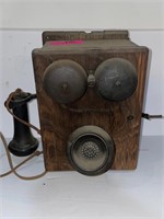 Antique wall mount telephone