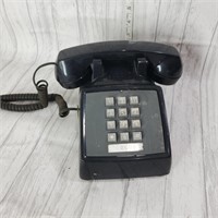 Vintage Bell Black Desk Push Button Telephone