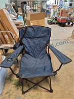 Blue Folding Chair Sturdy