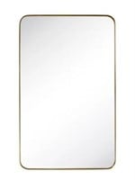 51cm X 71cm Gold Wall Mirror