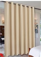 Pair Of Ryb Home Patio Curtain 52x96 Beige