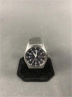 Seiko 5 Black Dial Stainless Steel Watch