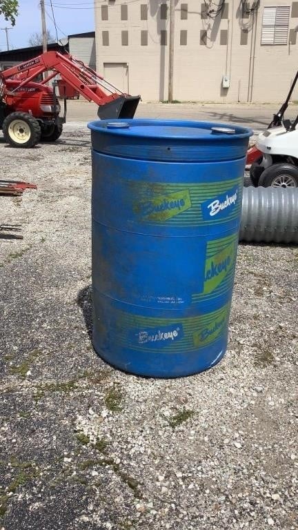 50 gallon plastic barrel