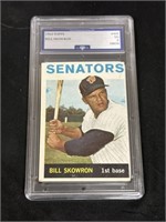 Graded 1964 Bill Skowron Topps Baseball Card