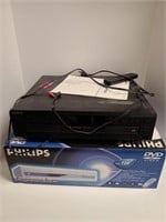 Sony CDP-C350z Compact Disc Player and Phillips DV