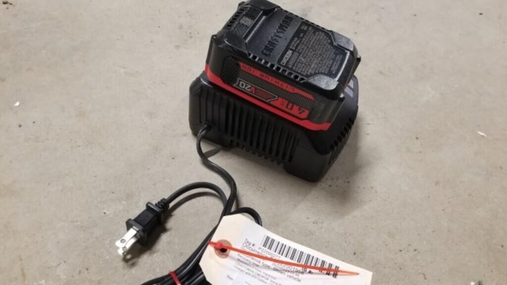 Craftsman Battery Charger With 20v Battery