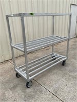 Winholt 60x24x60 dunnage rack on casters