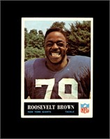 1965 Philadelphia #115 Roosevelt Brown VG to VG-EX