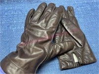 Aris Leather men's gloves sz L (brown)