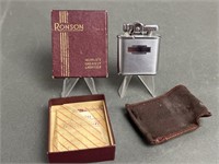 Vintage Ronson Whirlwind Lighter w/Box
