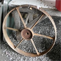 Heavy Industrial Wagon Wheel