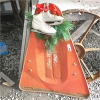 Snow Wing Metal Sled