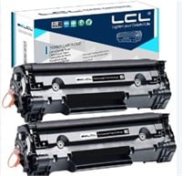 Lcl Compatible For Hp 83a Cf283a (2-pack, Black)