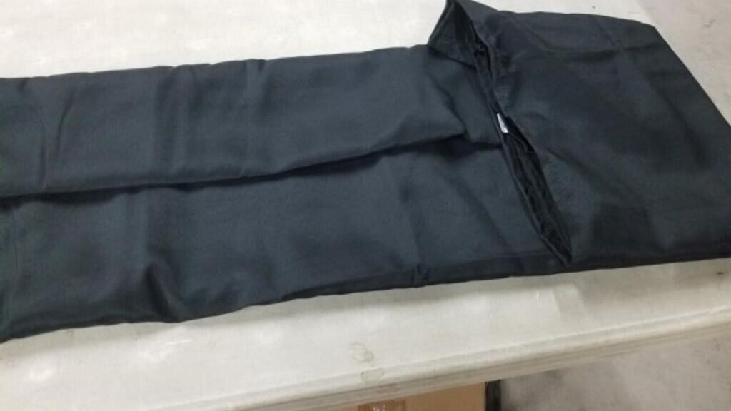 60"x120" Black Fabric Table Cloth