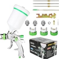 Hvlp Spray Gun 1.4mm Tip With Replaceable 1.7mm