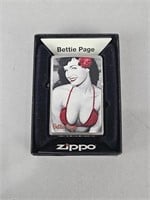Zippo Bettie Page Red Bikini Lighter
