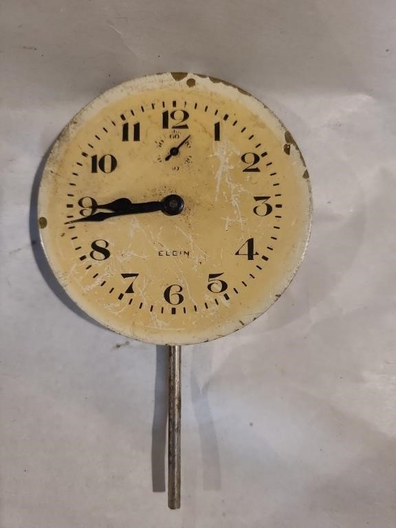 Vintage Elgin Car Clock