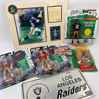 NFL Memorabilia - Action Figures, License Plate