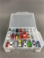 Lot Of Matchbox/Hot Wheels With Case