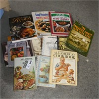 Box Lot of Assorted Cookbooks