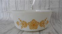 Pyrex Butterfly Gold Bowl 472, Clean, No Flaws