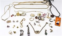 Mixed Jewelry For Repair with14K Gold & Sterling
