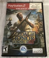 Playstation 2 Medal of Honor Rising Sun