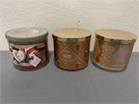 Lot of 3 Bath & Body Works Candles