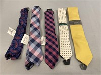 Lot of 5 Men's Ties