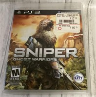 PS3 Sniper Ghost Warrior