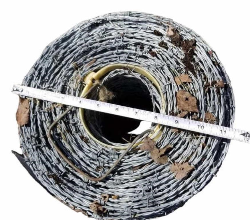 New Roll of 4 pt. Barbed Wire