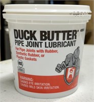 (12) Duck Butter Pipe Joint Compound Tubs