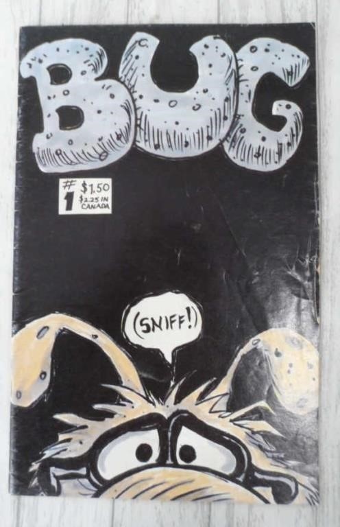 Bug Comic #1 Tony Basilicato Planet-X 1986