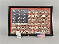 Zippo Flag Puzzle and Magnets