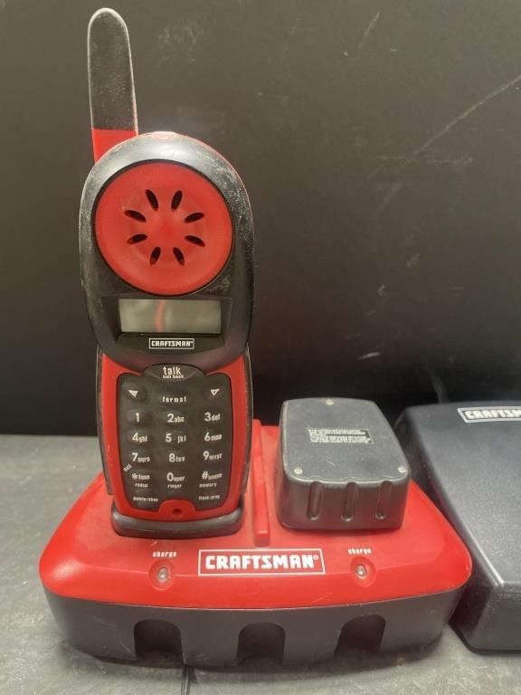 Craftsman 27413 Single Line Cordless Shop Phone