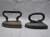Pair Of Vintage Sad Irons