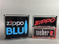 Zippo Glass Block Light Up Signs & More
