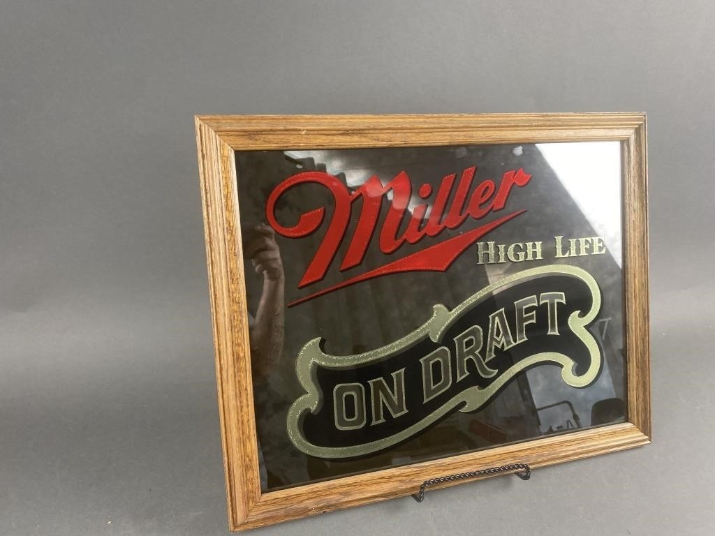 Vintage Miller High Life Mirror