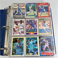 MLB Baseball Card Album - Bo Jackson & Others
