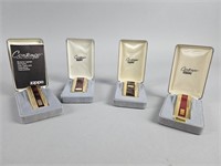 Vintage Zippo Contempo Butane Collection Lighters