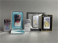 Vintage Zippo Slim Lighters