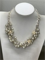 NEW JULIA KNIGHT PEARLESQUE CLUSTER NECKLACE