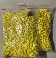 (2) Bags of Yellow Wire Connectors